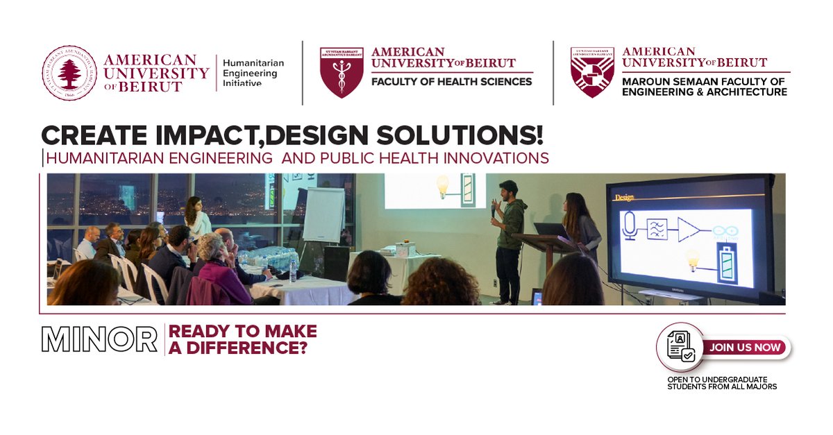 Faculty of Health Sciences at AUB tweet media