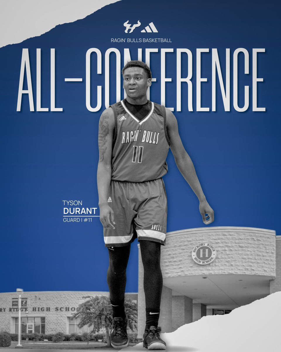 Congratulations to 2026 Tyson Durant on earning GM4 All-Conference Honors! A testament to the hard work, perseverance, and passion you brought to the court this year #HornsUp