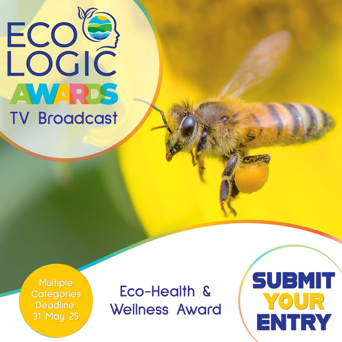 Do you know of a Eco-Health and Wellness product doing great things for people and planet? Enter/ nominate: http://eco-logicawards.comDeadline: 31 May 25 Watch the awards on #peoplesplanet, Channel 115 on #Openview and The #HomeChannel, Channel 176 on <a href="/DStv/">DStv</a> 
#EcoLogicAwards25
