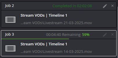 Mir kommt es immer noch ungewohnt vor, aktiv Neuigkeiten zu posten, aber hier ein Update: Ich arbeite gerade an den letzten Streams – die landen bald als VODs auf meinem Channel. Außerdem ist mein OBS-Layout jetzt quasi auf 2.0 geupgradet! :) Spätestens morgen sind wir wieder