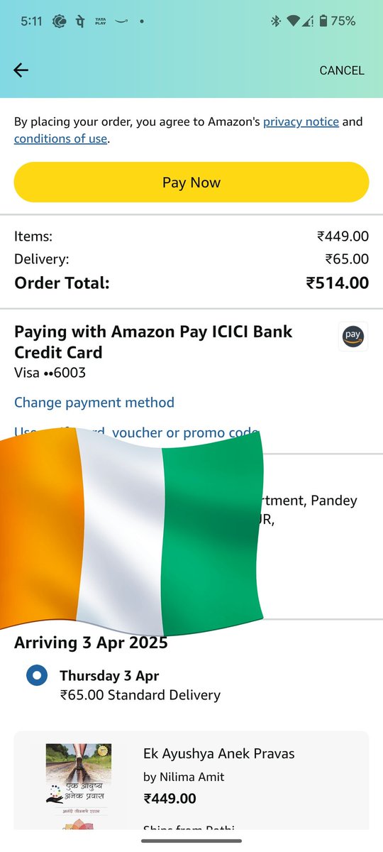 Rutvij18990356's tweet photo. Having amazon prime members we have to pay delivery charges? #amazonindia
@amazonindia https://t.co/MhGtVuyhgq