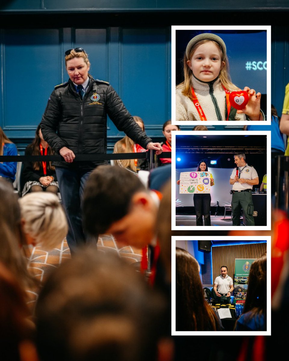 National Ambulance Service 🇮🇪🚑 (@ambulancenas) on Twitter photo Last week 230 TY students attended the Killarney CPR Schools Challenge, competing to see who was best at CPR. 
We were there to support, running a lifesaving skills station. We also had the chance to chat to a number of pupils about their future careers and opportunities in NAS. Last week 230 TY students attended the Killarney CPR Schools Challenge, competing to see who was best at CPR. 
We were there to support, running a lifesaving skills station. We also had the chance to chat to a number of pupils about their future careers and opportunities in NAS.