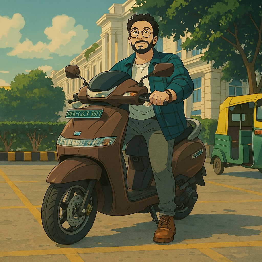 TVS iQube tweet media