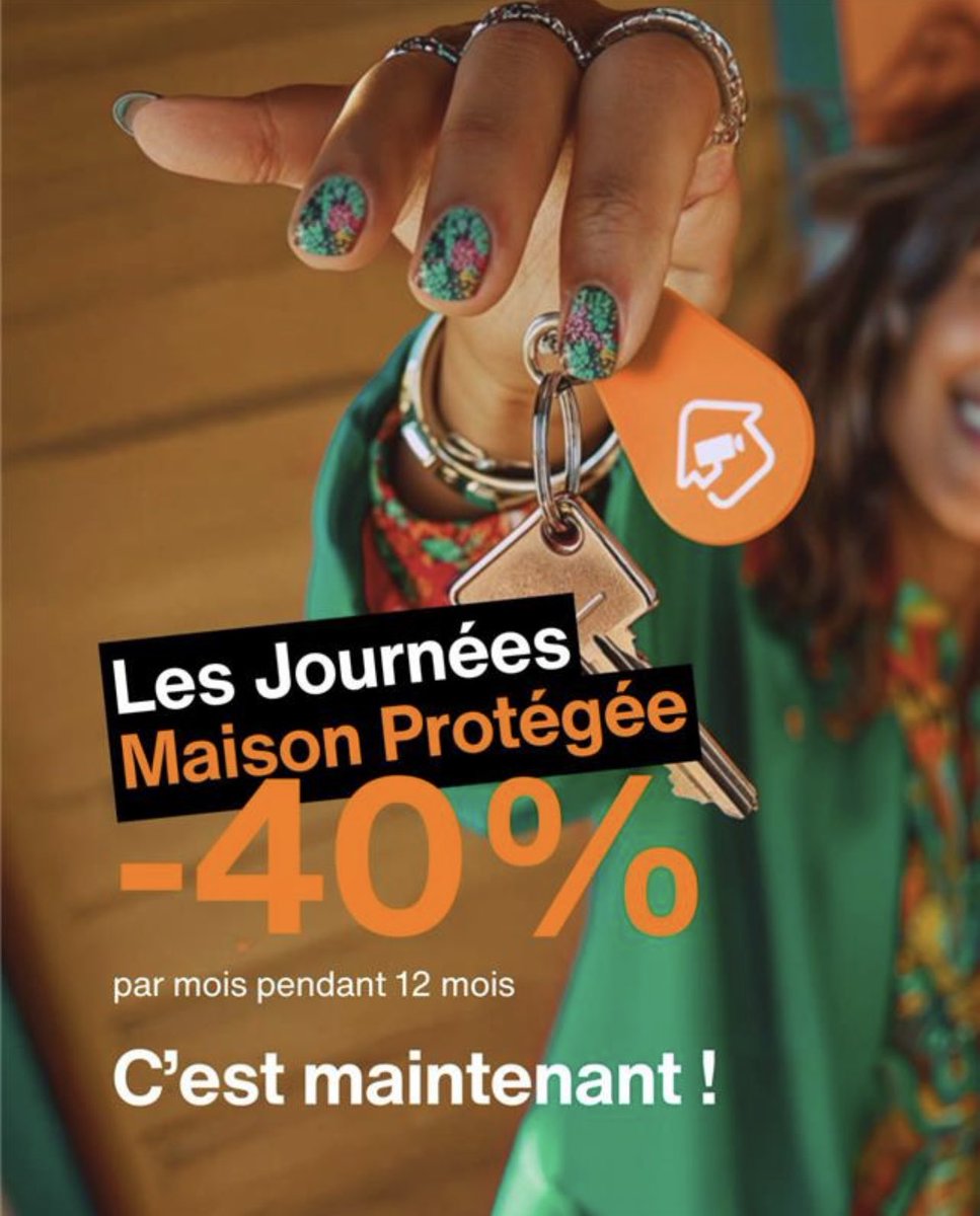 218.700,le nombre de logements🏡 cambriolés en France 🇫🇷 en 2024; soit 600/jour 🫨!
(source : vie-publique.fr) 

#Orange #Metz protège votre domicile dés 18€/mois pour un appart. 🤩 !

Une seule condition,
Détenir une offre internet;
Quelque soit votre opérateur 🤗 !