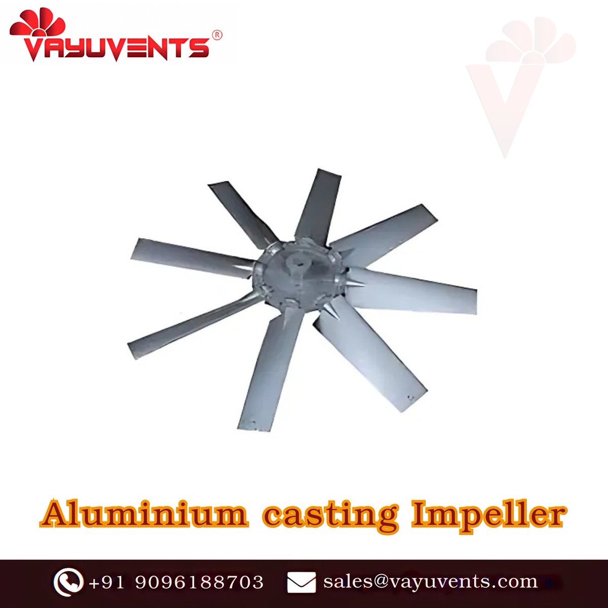 vayuvents's tweet image. &quot;Precision and durability in every cast! 🏭⚙️ Casting enables the production of impellers with intricate designs and robust materials like stainless steel. #Manufacturing #CastingProcess #Impellers #IndustrialEngineering #MetalCasting #StainlessSteel #PrecisionEngineering