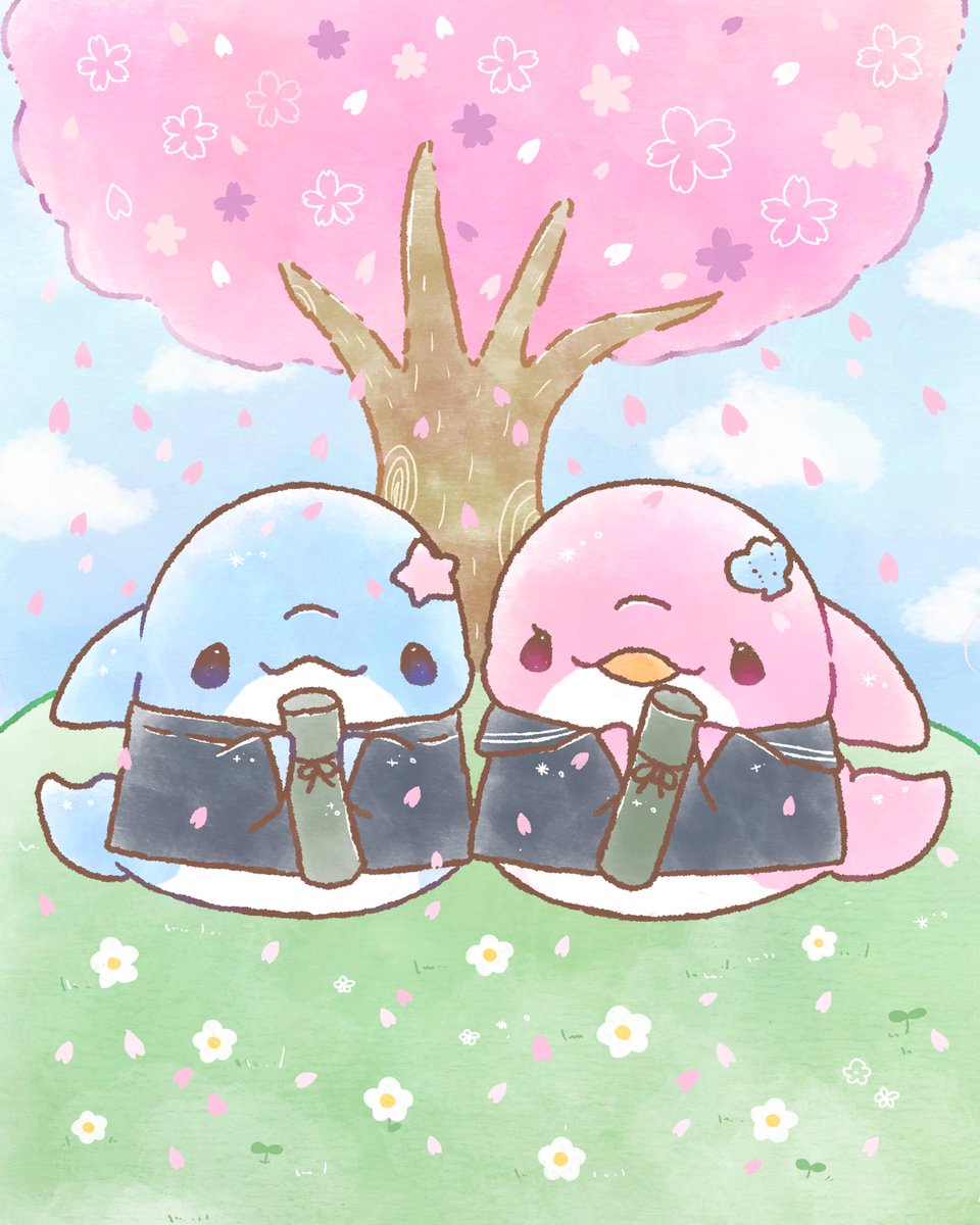 miiruka_'s tweet image. 卒業おめでとう！！🌸

３年前から上手くなったかな…？