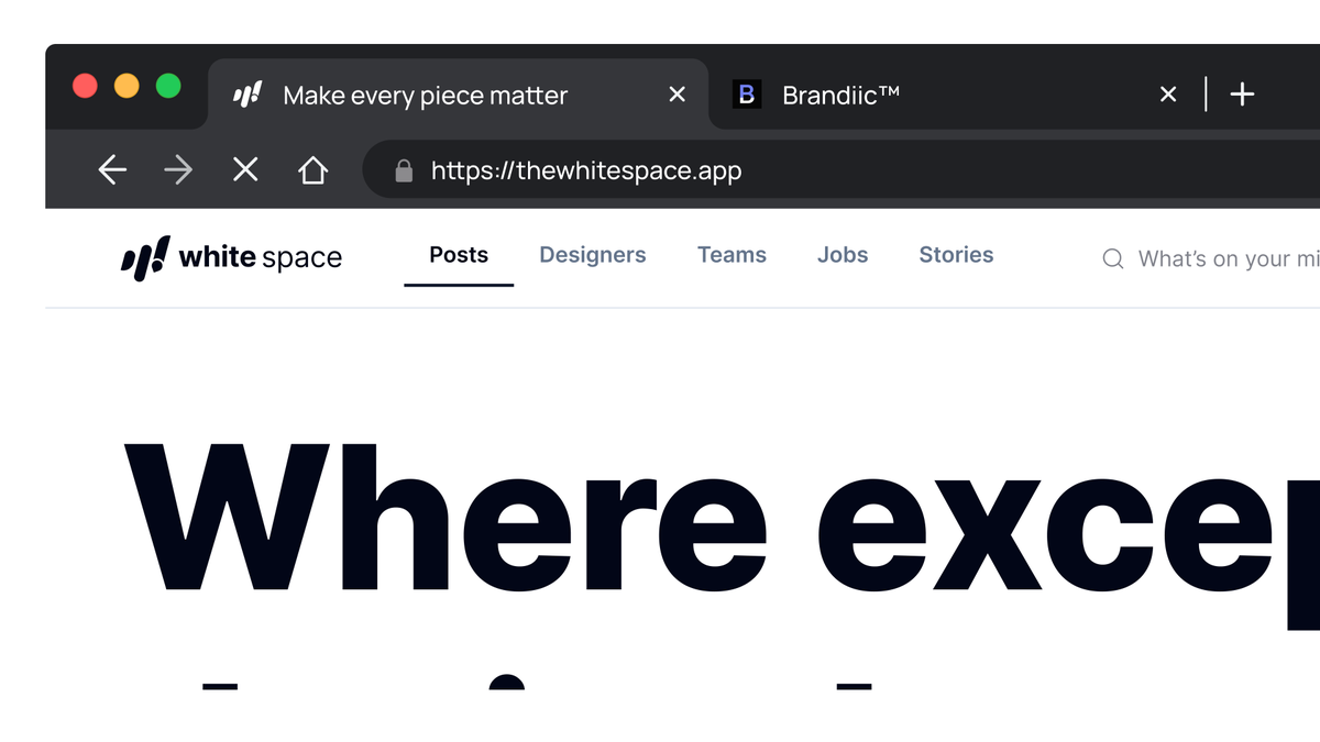 We’re redefining design portfolios. Instead of endless posting, The White Space champions thoughtful curation—helping designers stand out and recruiters find top talent in minutes, not hours.  #Design #Portfolio #Hiring

linkedin.com/pulse/why-whit…