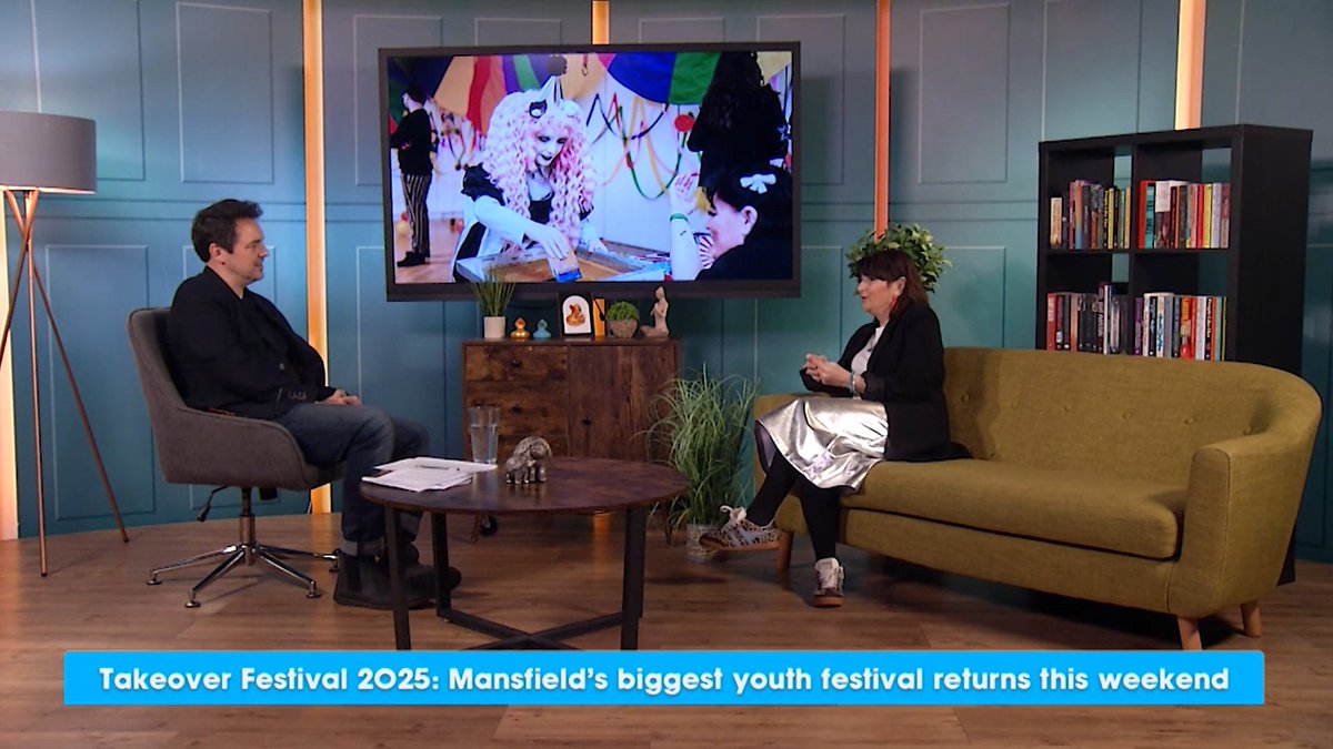 Did you see us on <a href="/Notts_TV/">Notts TV</a> earlier this week? 👀💻

We were invited to chat with presenter Al Booth about all things Takeover Festival! 🎉

In case you missed it, you can watch it here from 39:45: qrco.de/nottstv

Find out more about the festival: captivateed.org.uk/takeoverfestiv…