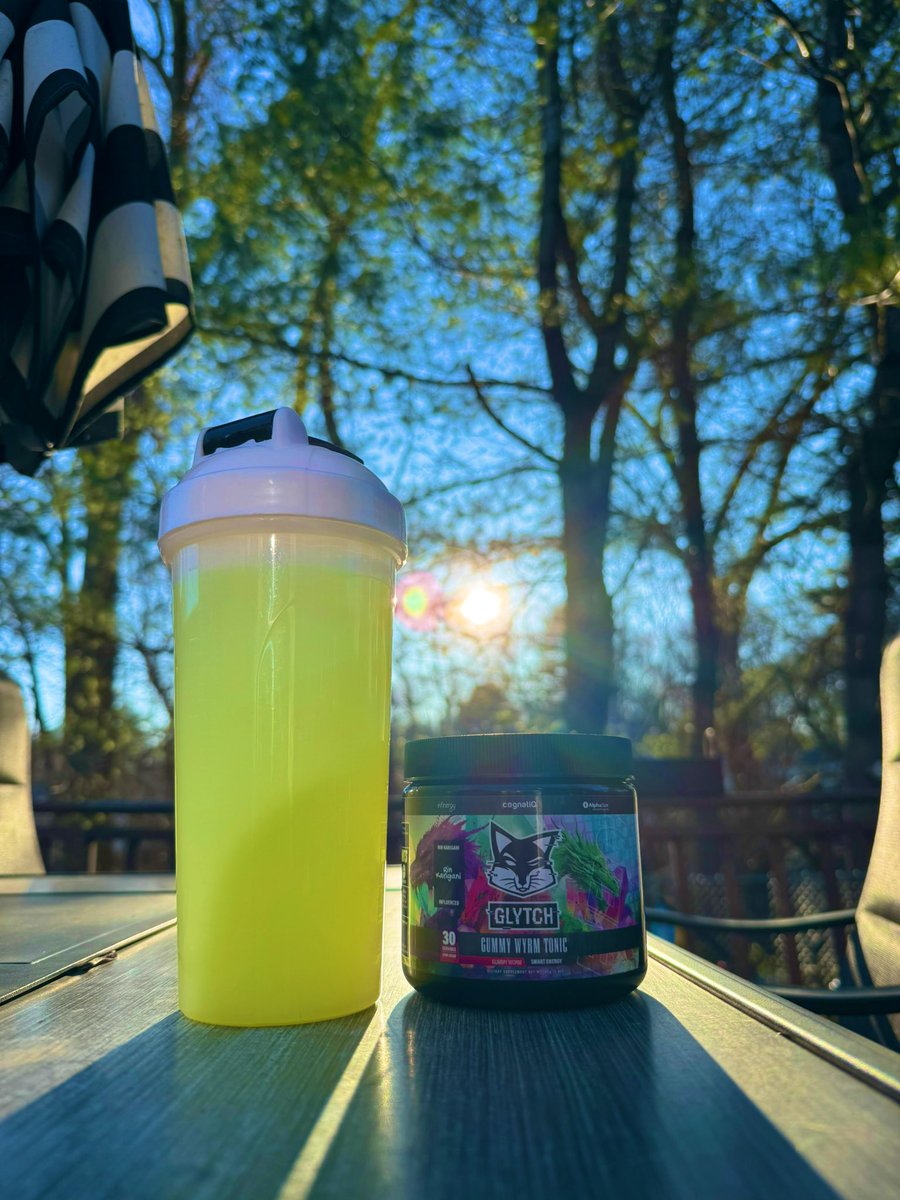Rise and shine! Starting off the day with gummy wyrm tonic! 

For savings Use code: canolii

#glytchfam