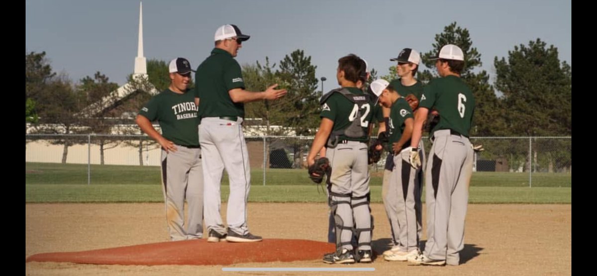 TinoraBaseball's tweet photo. Full circle throwback moment ⚾️🔥 Throwing it back to when these boys played for Coach Ferrell in 8th grade and travel ball. Now he’s still helping to coach them as seniors at the varsity level. The journey continues! #TBT #rambaseball https://t.co/IpDwlcnWFB