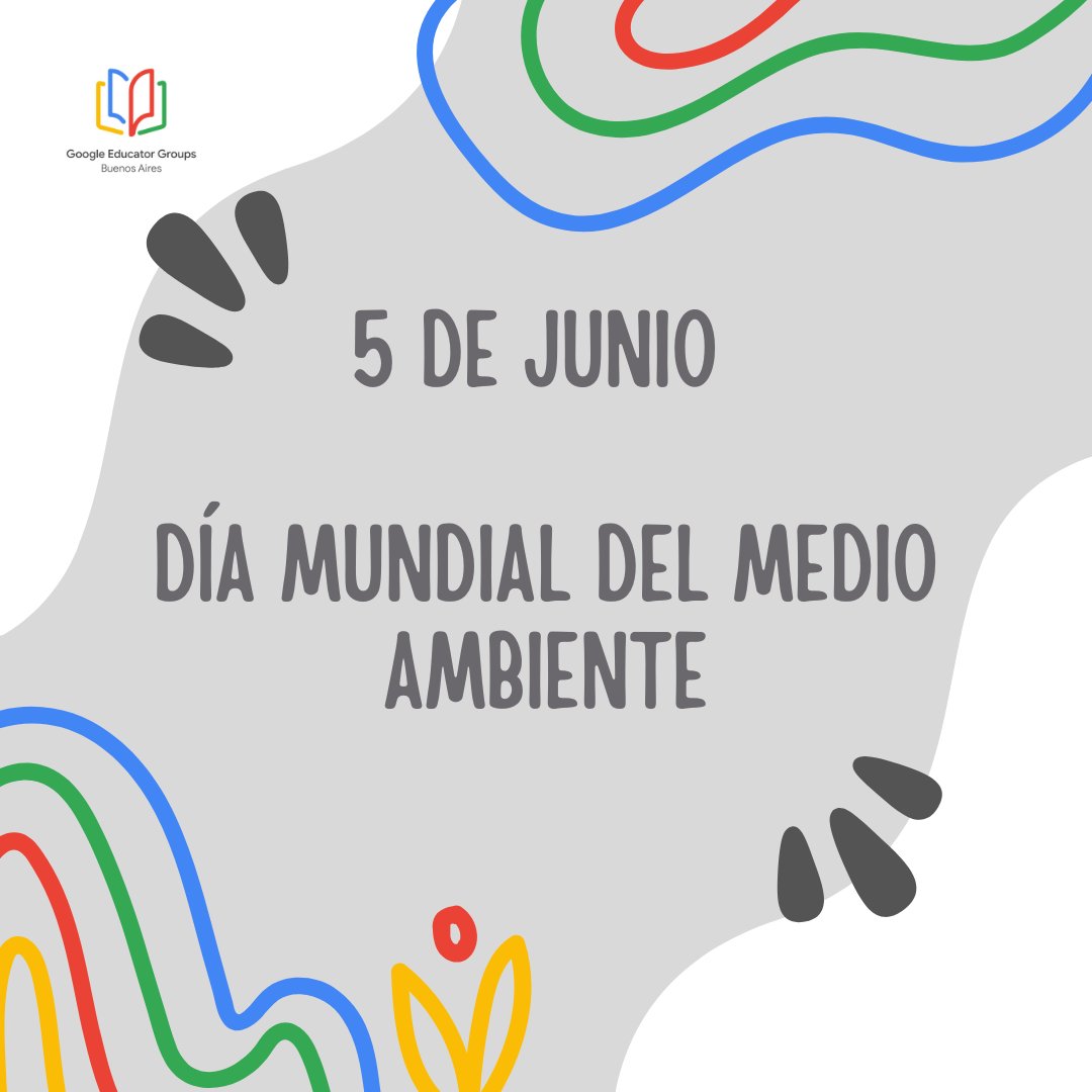 GEG Buenos Aires (@gegbuenosaires) on Twitter photo ¡Cuidemos nuestro planeta! ¿Qué actividades realizás en tu aula para fomentar la conciencia ambiental? #DíaMundialDelMedioAmbiente #EducaciónAmbiental <a href="/Google/">Google</a>forEducation #GEGprogram <a href="/GEGHispano/">GEG Hispanoamérica</a>america @globalgeg <a href="/GoogleForEdu/">Google for Education</a> <a href="/GegProgram/">Google Educator Groups</a> @geghispano <a href="/GlobalGEG/">Global GEG</a> @Google #GoogleEdu ¡Cuidemos nuestro planeta! ¿Qué actividades realizás en tu aula para fomentar la conciencia ambiental? #DíaMundialDelMedioAmbiente #EducaciónAmbiental <a href="/Google/">Google</a>forEducation #GEGprogram <a href="/GEGHispano/">GEG Hispanoamérica</a>america @globalgeg <a href="/GoogleForEdu/">Google for Education</a> <a href="/GegProgram/">Google Educator Groups</a> @geghispano <a href="/GlobalGEG/">Global GEG</a> @Google #GoogleEdu