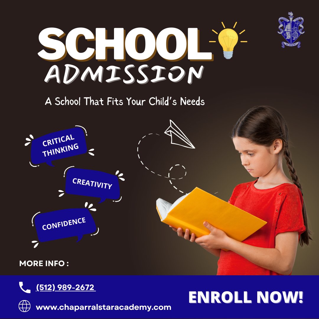 Every student learns differently, and we embrace that. Our unique learning environment fosters critical thinking, creativity, and confidence while keeping class sizes small for personalized attention.

Enroll today at chaparralstaracademy.com.