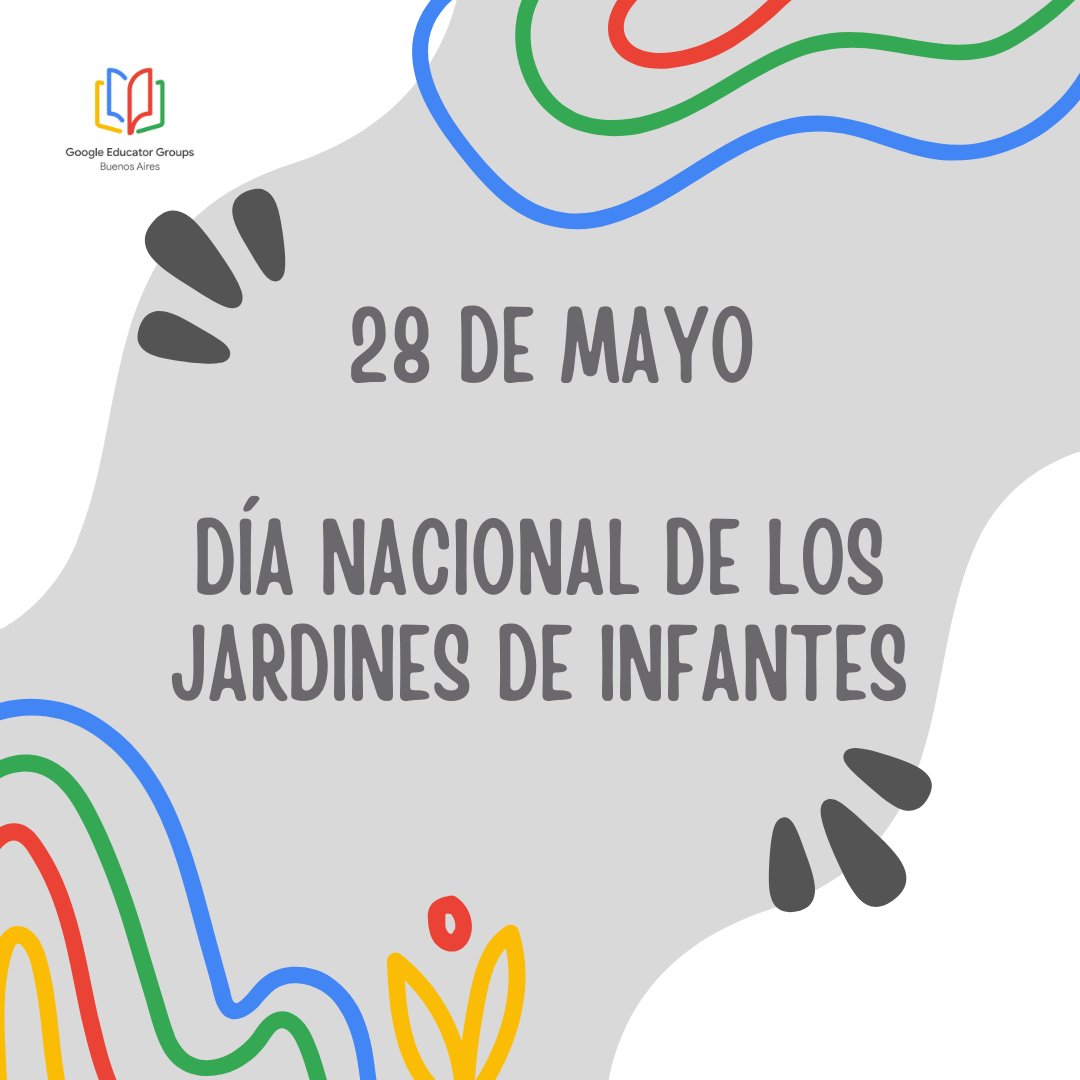 GEG Buenos Aires (@gegbuenosaires) on Twitter photo ¡Feliz día a todos los jardines de infantes! ¿Qué experiencias compartís con los más pequeños? #DíaNacionalDeLosJardinesDeInfantes #EducaciónInicial <a href="/Google/">Google</a>forEducation #GEGprogram @globalgeg <a href="/GoogleForEdu/">Google for Education</a> <a href="/GegProgram/">Google Educator Groups</a> @geghispano <a href="/GlobalGEG/">Global GEG</a> @Google #GoogleEdu #GoogleWorkspaceEdu ¡Feliz día a todos los jardines de infantes! ¿Qué experiencias compartís con los más pequeños? #DíaNacionalDeLosJardinesDeInfantes #EducaciónInicial <a href="/Google/">Google</a>forEducation #GEGprogram @globalgeg <a href="/GoogleForEdu/">Google for Education</a> <a href="/GegProgram/">Google Educator Groups</a> @geghispano <a href="/GlobalGEG/">Global GEG</a> @Google #GoogleEdu #GoogleWorkspaceEdu