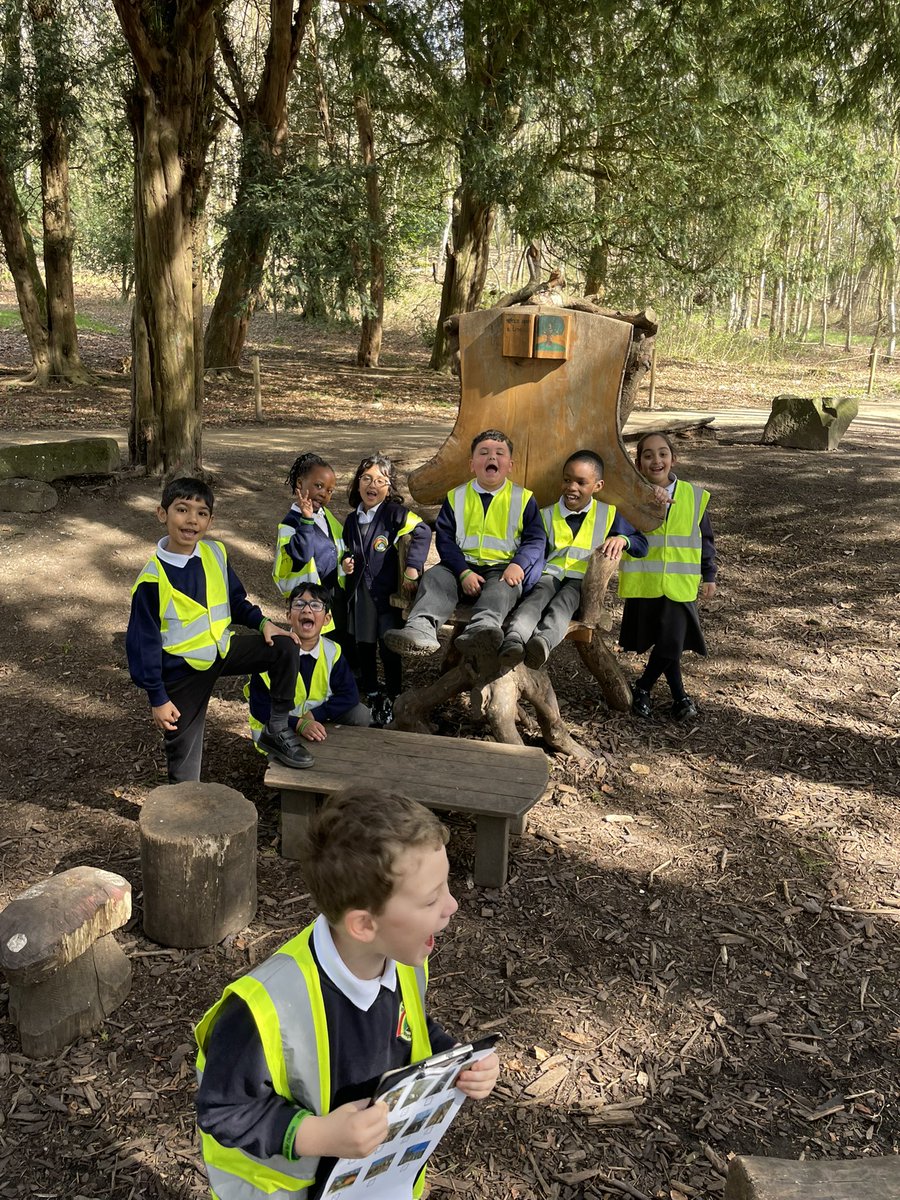 Year 1 and 2 are having a great trip at RHS Bridgewater today