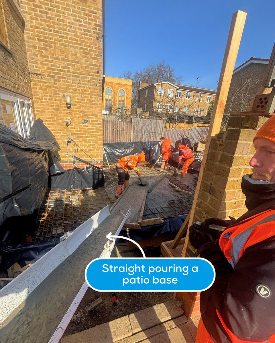 Poured to perfection this week 👷‍♂️