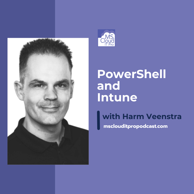 New Podcast Alert! Episode 398 of Microsoft Cloud IT Pro Podcast 🎙️

Ben &amp; MVP Harm Veenstra talk:
✅ PowerShell scripting
✅ Intune remediation
✅ IT automation tips

Don't miss it! 🎧 Listen now 👉 msclouditpropodcast.com

#PowerShell #MicrosoftIntune #CloudIT