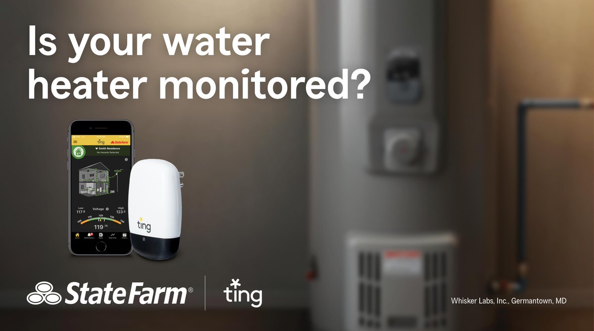 Ting helps identify potential electrical fire hazards inside the home, including things as large as water heaters. Contact me to learn more today. #GoodNeighbor