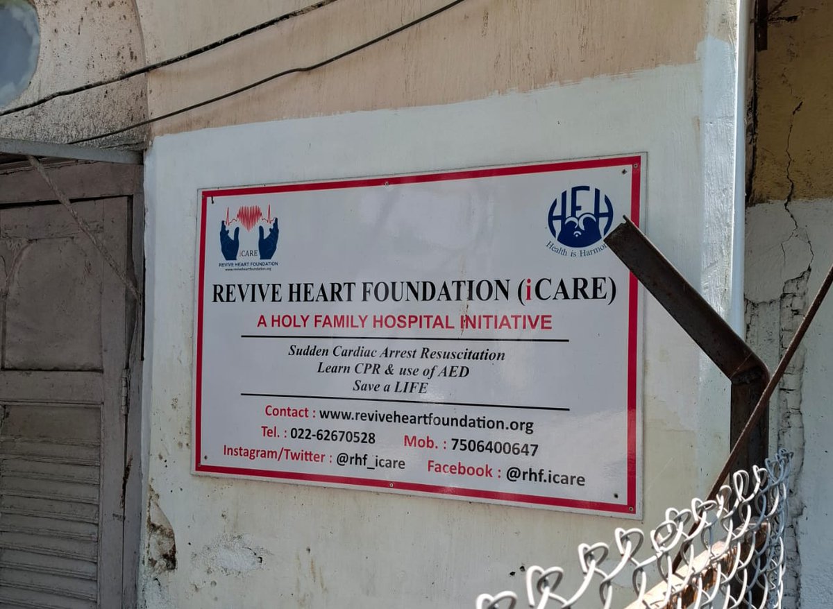 OCA_Foundation's tweet image. OCA Foundation proudly donates 5 CPR Mannequin units to the Revive Heart Foundation for life-saving education. Today our patient support executive, Ms. Vandana Karanjkar, handed over the units to the ICARE team at Holy Family Hospital, Bandra 
🫀💙 #OCA #CPRTraining #SaveLives