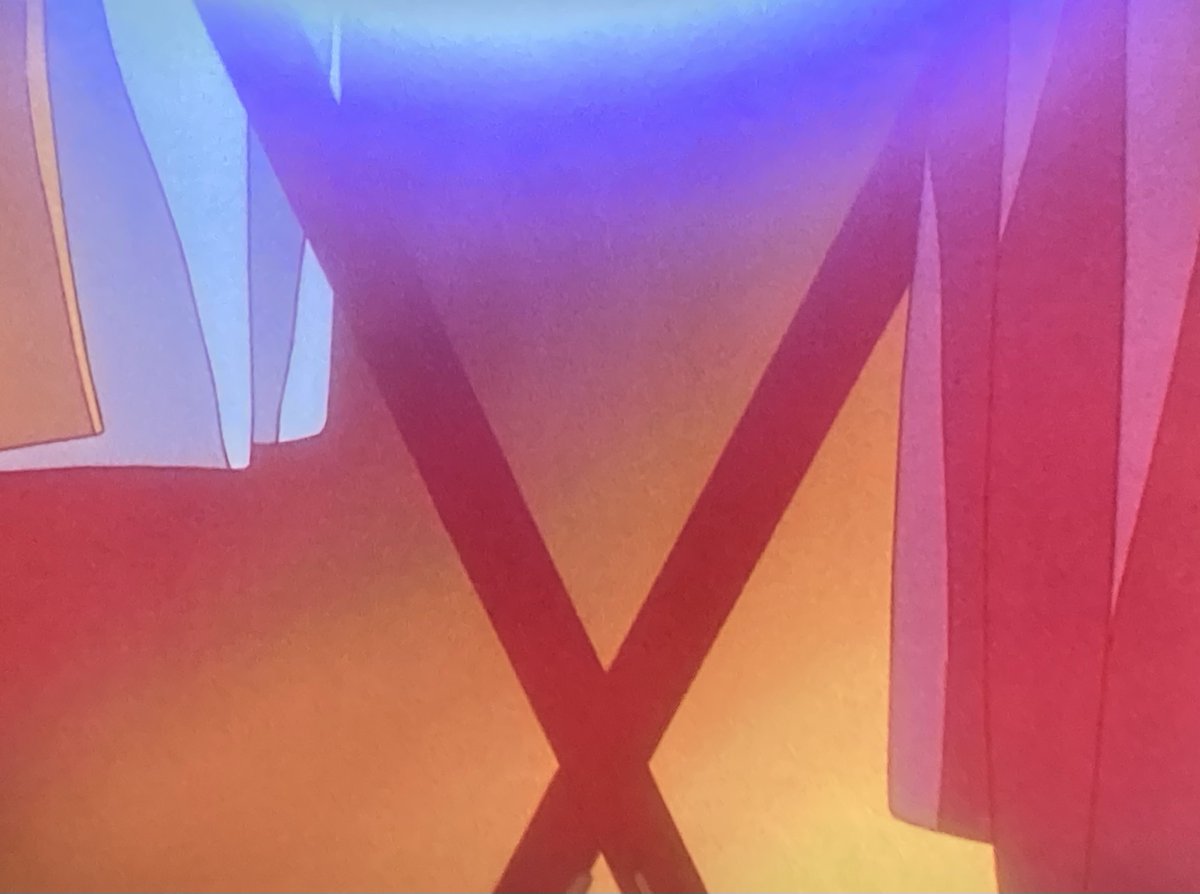 ガンダムW第四話で電話中のゼクスにさりげなく何度も剣の鞘を当てる