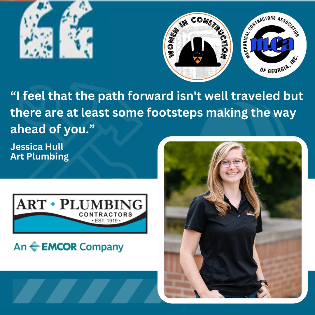 #WomeninConstructionMonth is about #empowering #women to step into our #industry with #confidence! Jessica Hull from #ArtPlumbing reminds us there is #support everywhere. #Learn more about the #industry: bit.ly/3Y1nGaf
#BreakingBarriers #Construction #Georgia #Atlanta