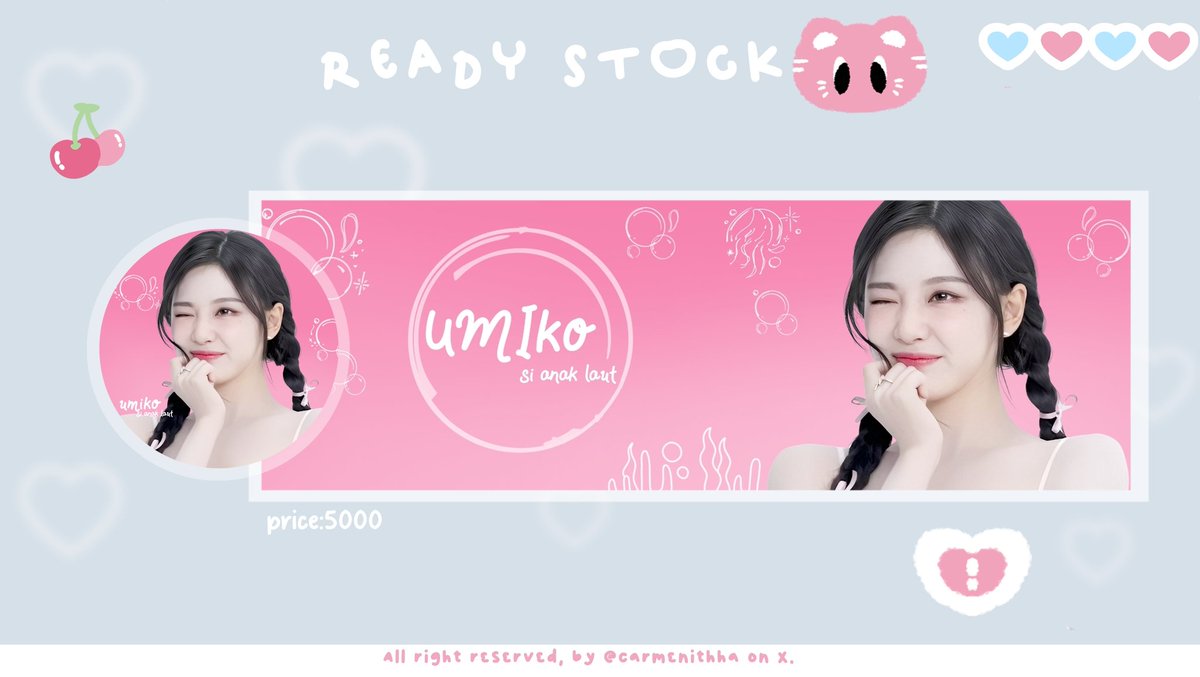 Layout ready stock ningning gemas gemas pricinya ada di pict #zonauang