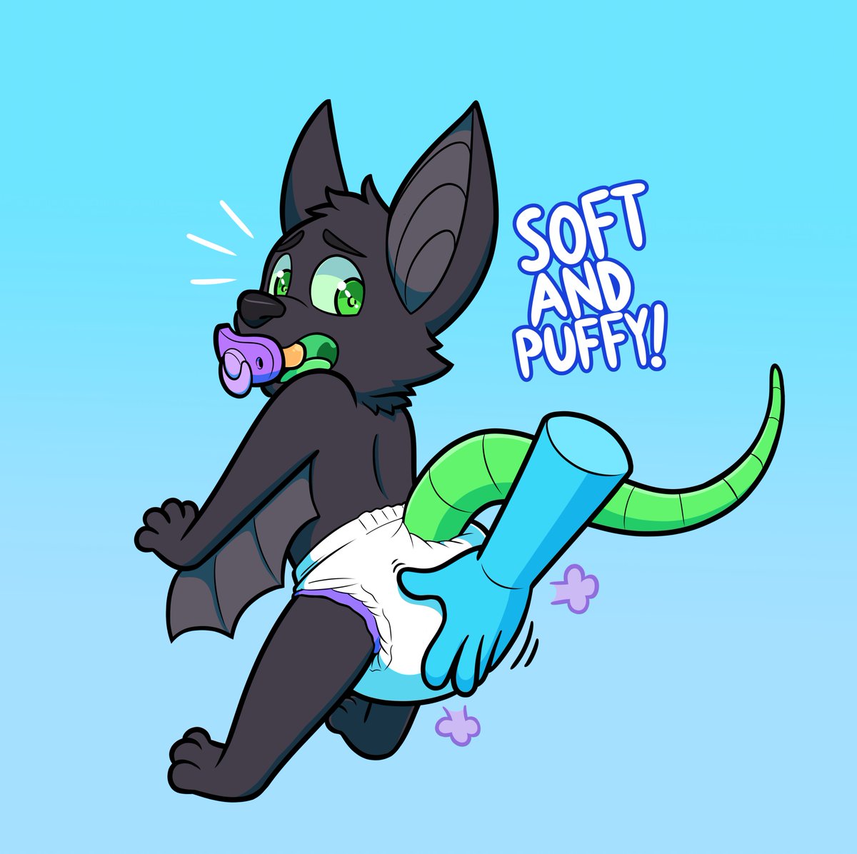 CW: Diapers

Cute and amazing art I got from bsky.app/profile/battyp…!