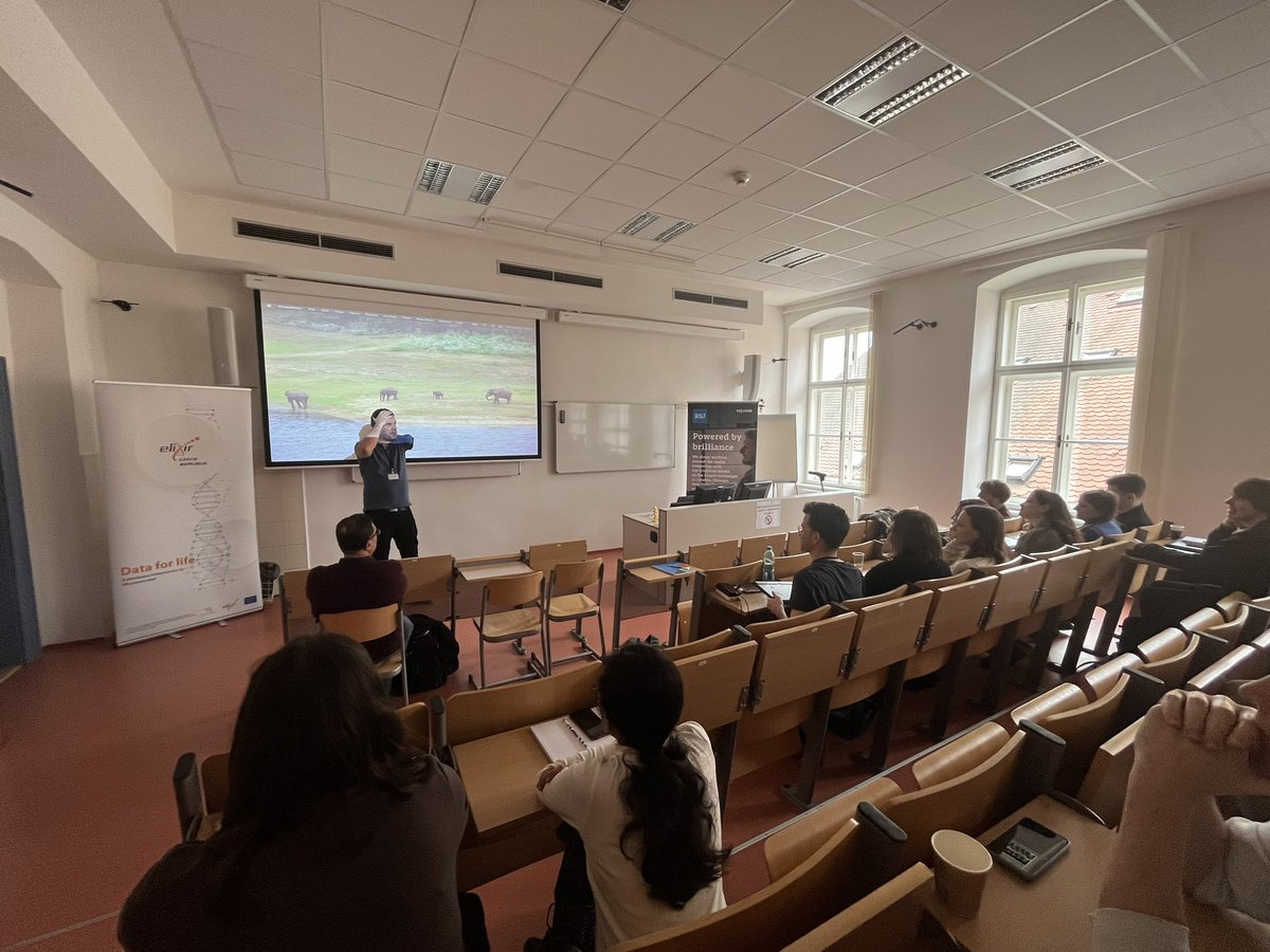 Karel KrápnĂk Berka (@caco3cz) on Twitter photo 1st <a href="/ELIXIRCZ/">ELIXIR Czech Republic</a> PhD conference with support of RSJ.com just starts in TelÄŤ with intro by Marian Novotny 1st <a href="/ELIXIRCZ/">ELIXIR Czech Republic</a> PhD conference with support of RSJ.com just starts in TelÄŤ with intro by Marian Novotny