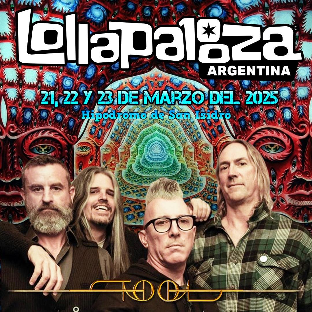 Tool en Lollapalooza Argentina 2025
I'm sharing an excerpt from Pneuma. Danny is a genius. 
I was very lucky to see them.
youtube.com/shorts/T22yYq3…