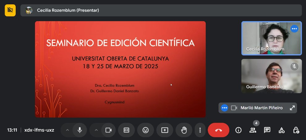 📅 Aquesta setmana hem celebrat la segona i última sessió del Seminari d'EdicióCientífica 2025, organitzat per la <a href="/UOCuniversitat/">UOCuniversitat</a>.
🎯L'objectiu: explorar com millorar la visibilitat integral de la #recerca i les publicacions #científiques. 🧵⬇️