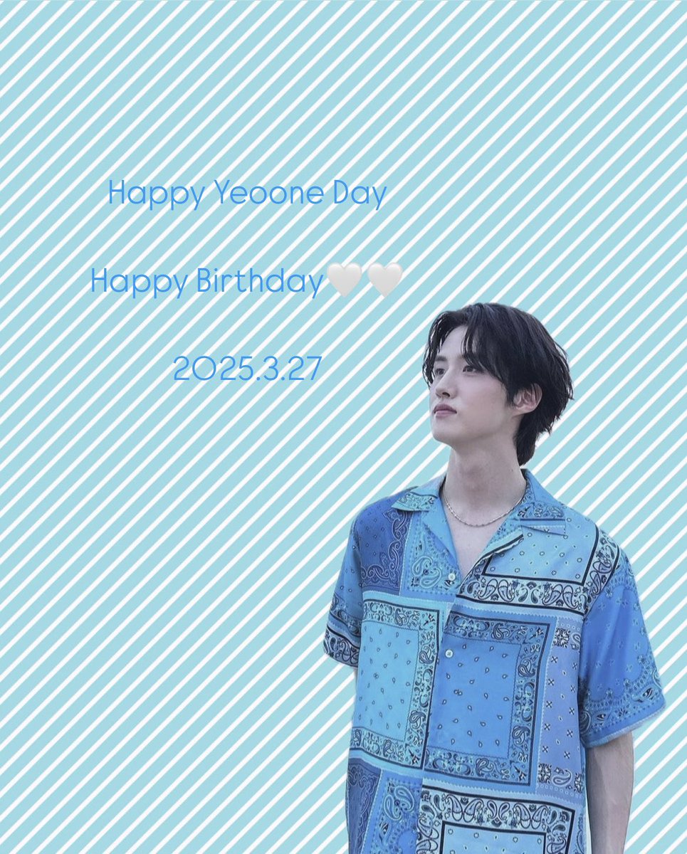 manimogo1010's tweet photo. HAPPY YEOONE DAY 
여원아! 생일 축하해요💙 https://t.co/A3VBXiGfqL