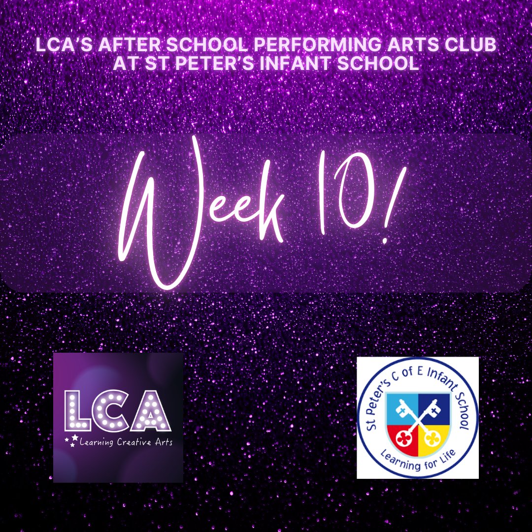 💜 It’s the final week of term of our after school club at St Peter's Infant School. It’s been amazing working with the school this term! We’re very pleased to share that LCA will teaming up with St Peter’s again next term to continue the after-school-performing-arts-club fun! 💜