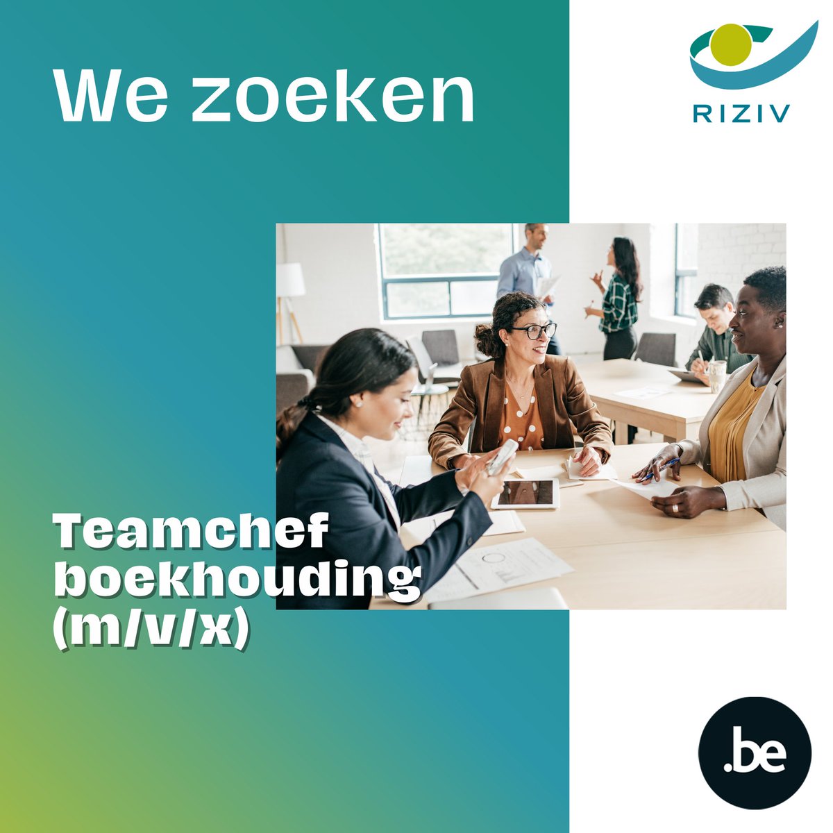 RIZIV (@riziv_inami) on Twitter photo #vacature Bent u gepassioneerd door cijfers? Wil u graag een team leiden? We zijn op zoek naar een Franstalige #teamchef #boekhouding voor onze Algemeen ondersteunende diensten. Solliciteer tot en met 10 april via <a href="/workingforbe/">Werkenvoor.be - Travaillerpour.be</a> 👉 werkenvoorhetriziv.be #vacature Bent u gepassioneerd door cijfers? Wil u graag een team leiden? We zijn op zoek naar een Franstalige #teamchef #boekhouding voor onze Algemeen ondersteunende diensten. Solliciteer tot en met 10 april via <a href="/workingforbe/">Werkenvoor.be - Travaillerpour.be</a> 👉 werkenvoorhetriziv.be