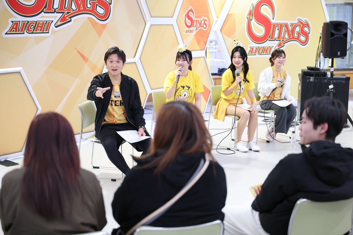 JTEKTSTINGS's tweet photo. ／
3/29(土)・30(日)
ホームゲームイベント情報🐝
＼

AFTER BUZZING開催🎤
MCと一緒にSTINGSを語ろう！😆🔥

30(日)は
#道井淳平 選手の出演が決定‼️
特別な時間を過ごしましょう🐝✨
🕙両日試合終了約30分後～

🚩武道館2階エントランス
💡観戦チケットがない方も参加🆗 https://t.co/NWR9DdzygX