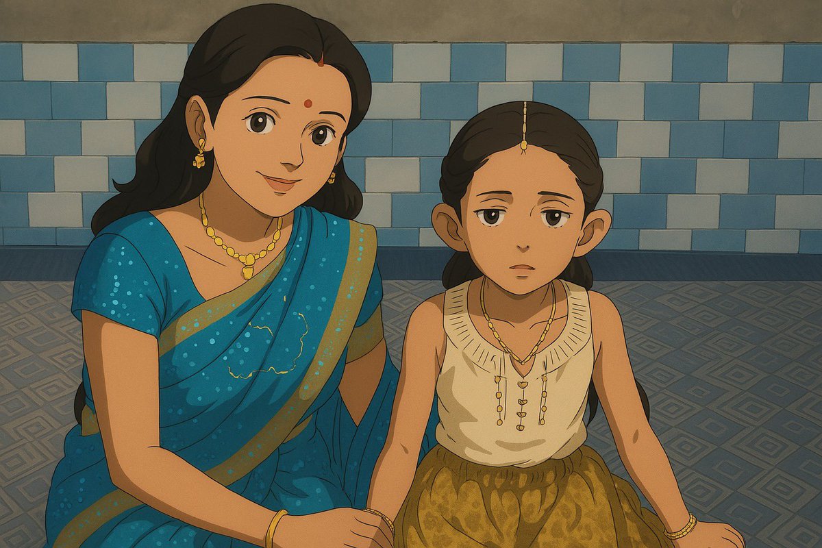 The ghibli studio version of my mom>>>