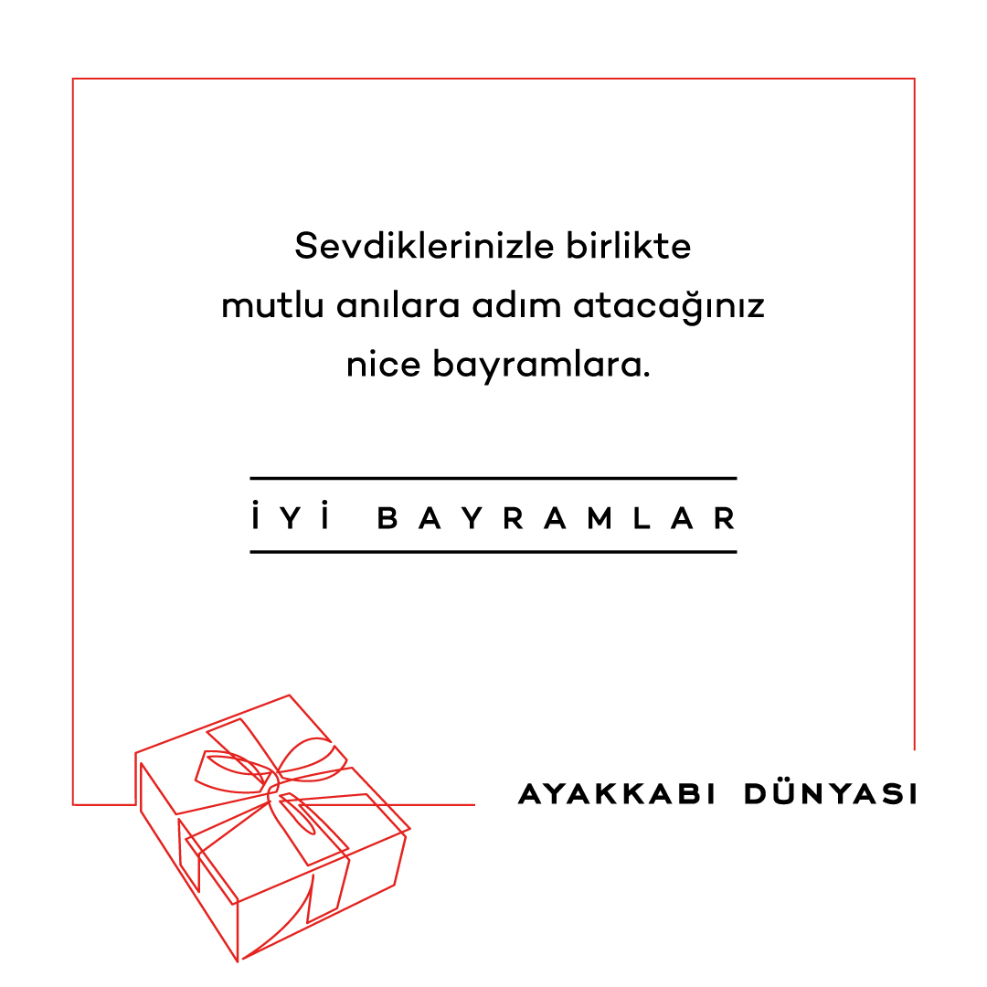 Güzel anılar ve sevdiklerinizle dolu sıcacık bir bayram dileriz. Mutlu Bayramlar! 💐