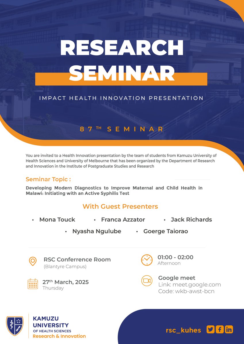 Department of Research & Innovations tweet media