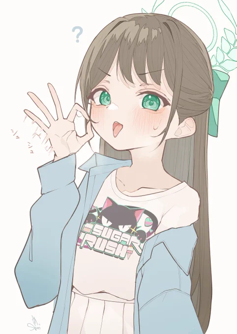 「次やったら"これ"ですからね!」#ブルアカ 