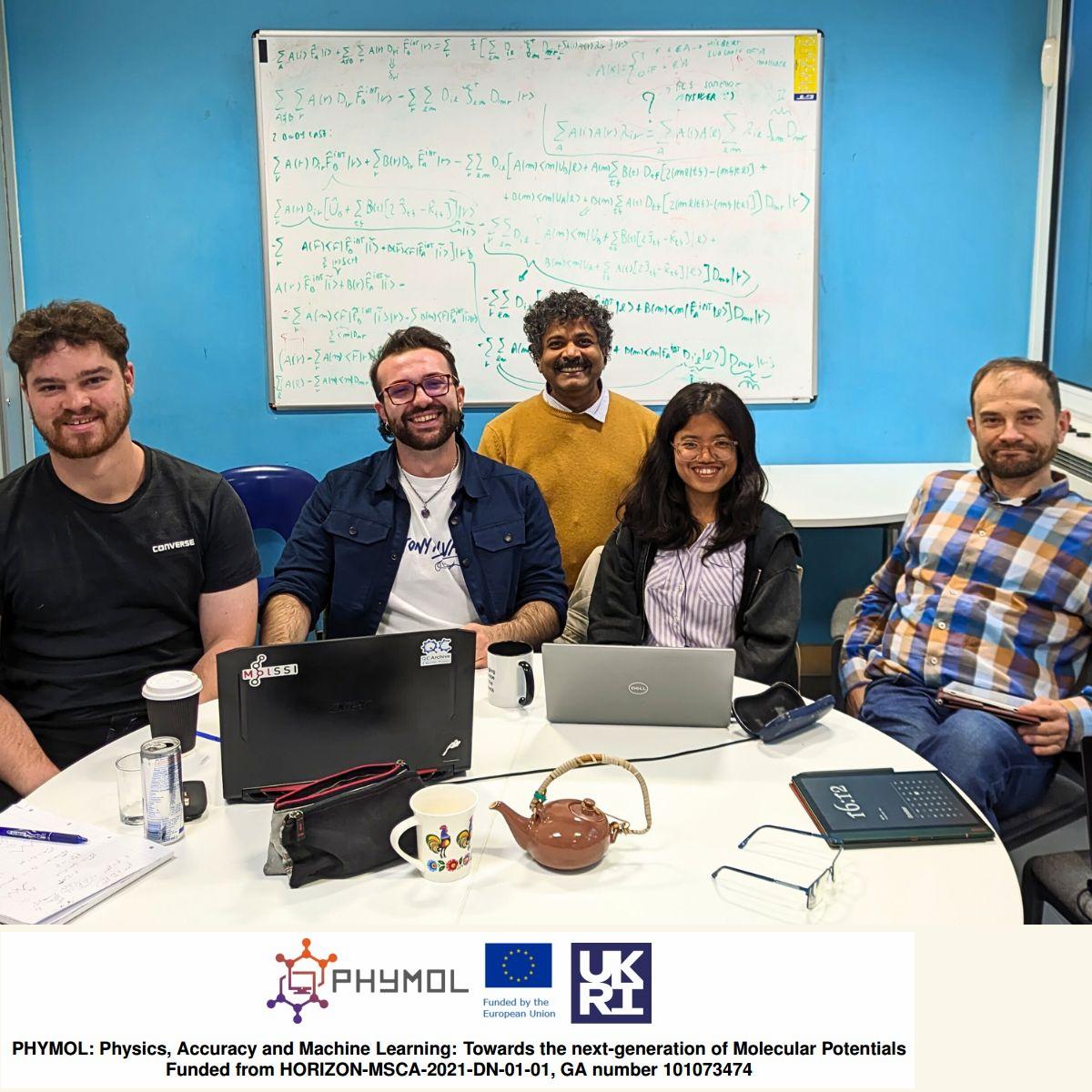 🥳Humahuti Dihingia completed her secondment at Queen Mary University of London, working under the guidance of Alston Misquitta, with a focus on the study of intermolecular interactions.👩‍🔬 #quantum #researchers #MSCA