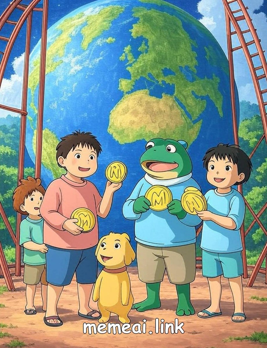 memeaix's tweet photo. $MEME AI is Ghibli

CA (@Base): 0x039Ec8eAEBD7605b3224f379c4E49aE25A122Db3

🔵 https://t.co/vXireH8dg8 https://t.co/cx2QV2M0xZ