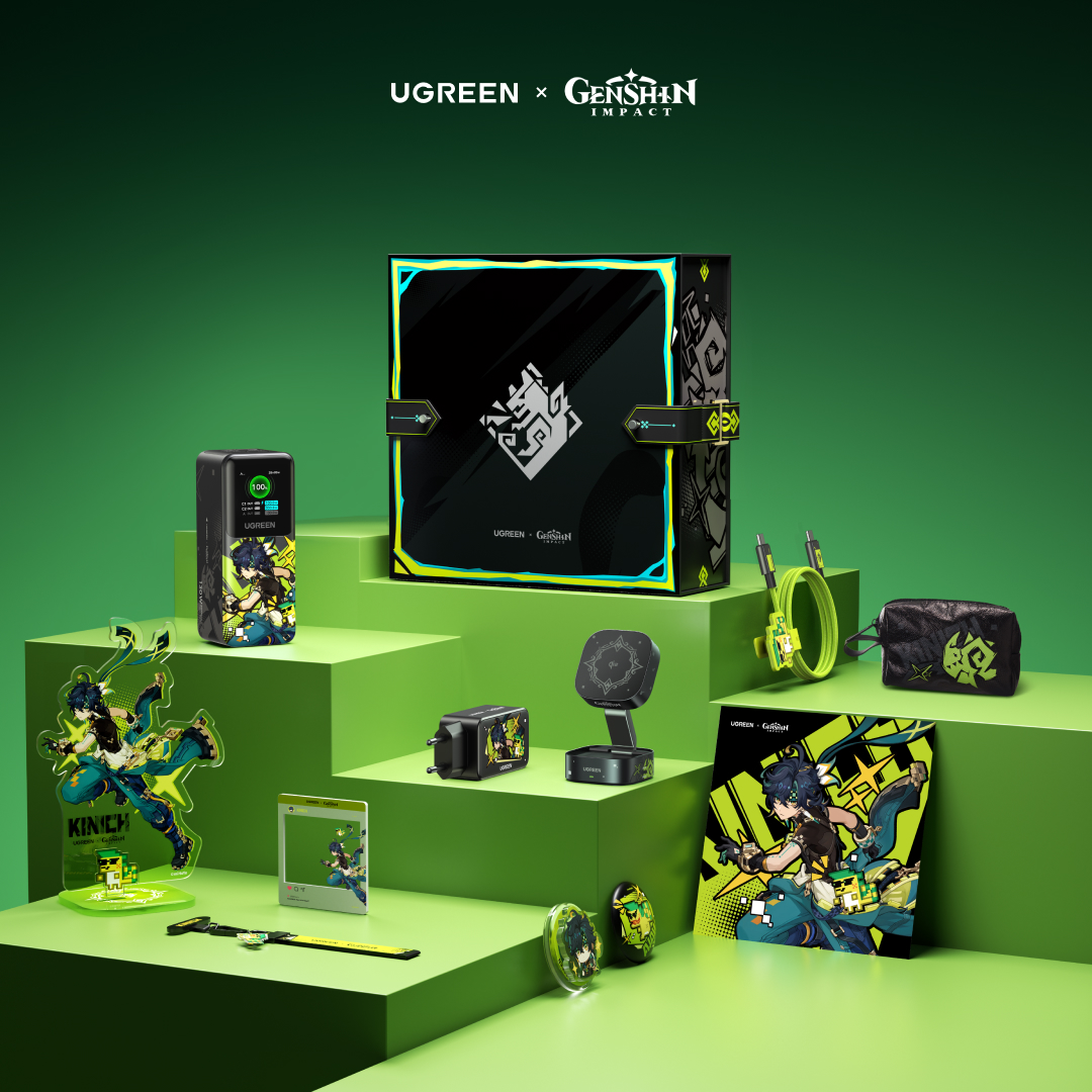 Ugreen_de's tweet photo. 🎉 EXKLUSIVES UGREEN × Genshin Impact Serie GEWINNSPIEL 🎉  

Möchtest du eine streng limitierte Genshin Impact Kinich Sammler-Geschenkbox gewinnen? Jetzt ist deine Chance! 🚀 

 Wie kannst du teilnehmen? So geht's:  
1️⃣ Folge unserem Account @Ugreen_de  
2️⃣ RT diesen Beitrag ❤️ 
3️⃣ Markiere 1 Freunde, die Genshin Impact-Fans sind, in den Kommentaren und füge den Hashtag #UGREENxGenshinImpact hinzu 🎮⚡👇 

 Eine glückliche Person wird am 10. April zufällig ausgewählt.  

#ugreen #genshinimpact #gewinnspiel #contest #gaming #UGREENxGenshinImpact