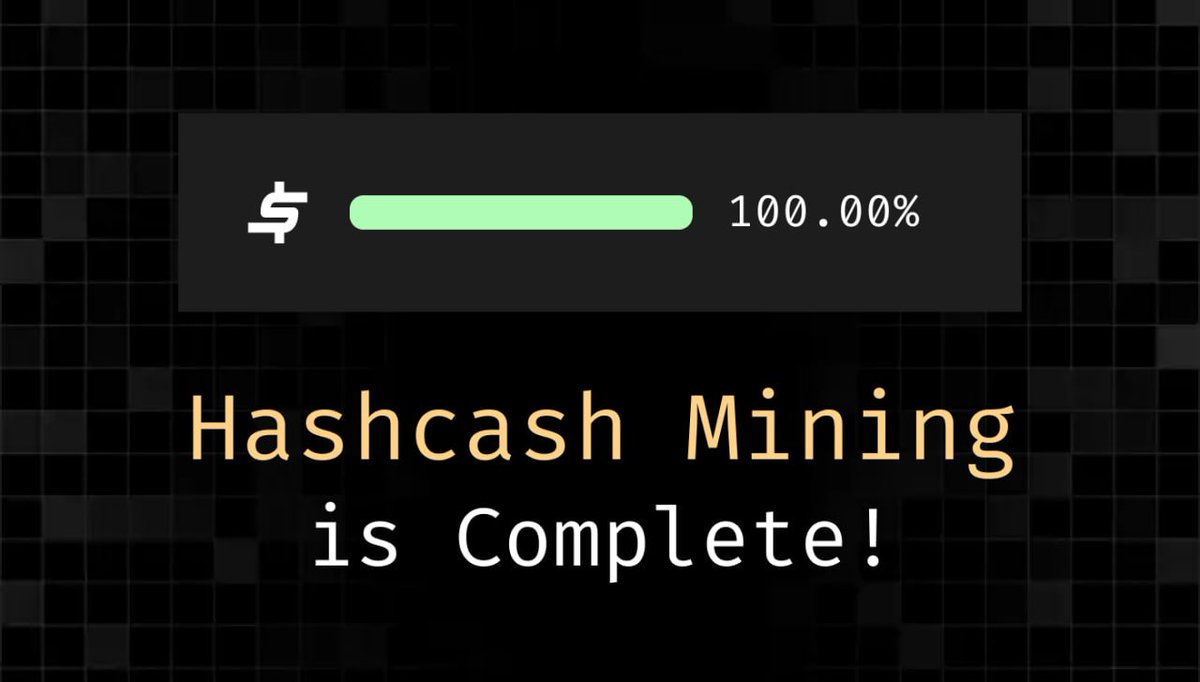 memhash_app's tweet image. ⚡️ Hashcash Mining is Complete!
All 400,000 blocks have been mined - Hashcash Mining has officially ended!
🎉 Congrats to Elizaveta for mining the last block!
💎 What’s Next?
• Claiming applications open tomorrow and will be available until the end of Sunday.
• We’ll share…