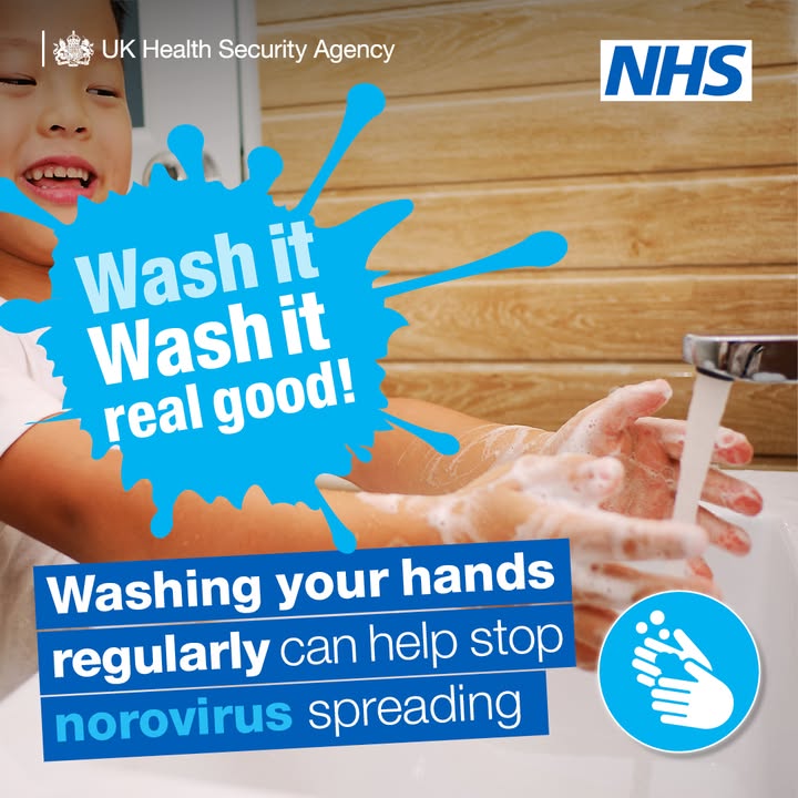 🧼 #Norovirus spreads easily, washing your hands regularly with soap and warm water can help limit the spread
🏠 You remain infectious for 48 hours after symptoms stop and should stay home at this time
🔄 Just because you’ve had norovirus once doesn’t mean you won’t get it again