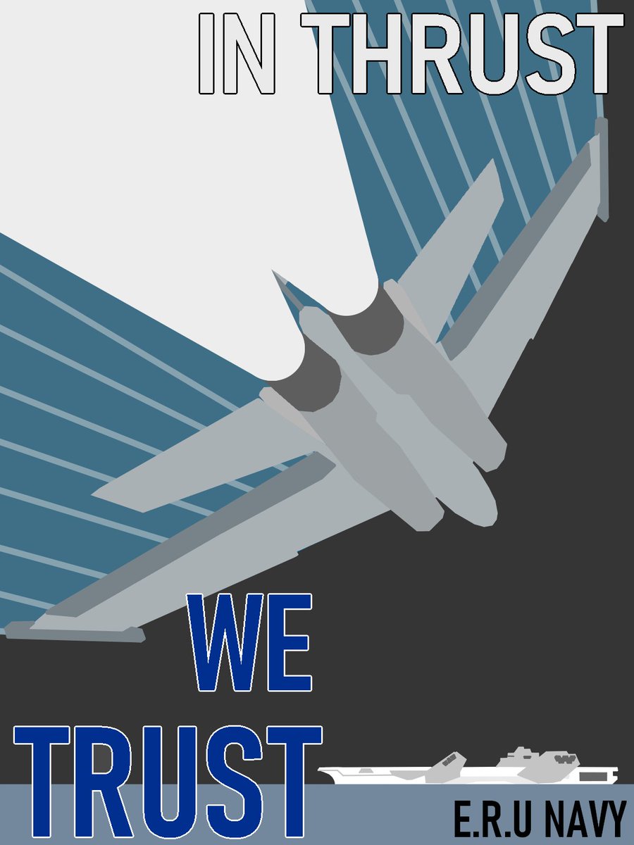 level_416's tweet image. Jに行く前に作りたくて作ったユズリハ（空母）のほうのプロパガンダ風ポスター　海外ニキからインスピレーションを受けてすぐ作ったのだ　最後の手土産
#ProjectYuzuriha  #VRChat  #VRC