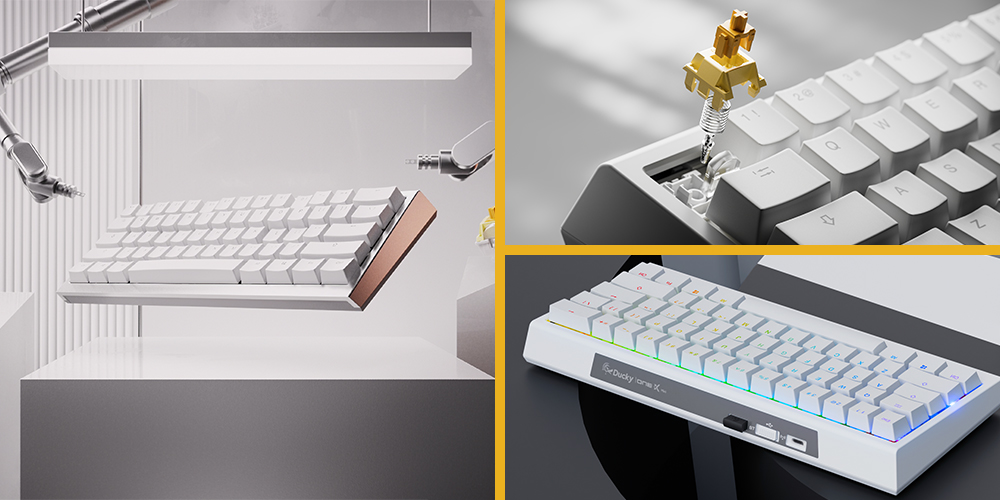 ◤ 🆕Ducky 新作発売 ◢ 次世代アナログスイッチ搭載『Ducky One X