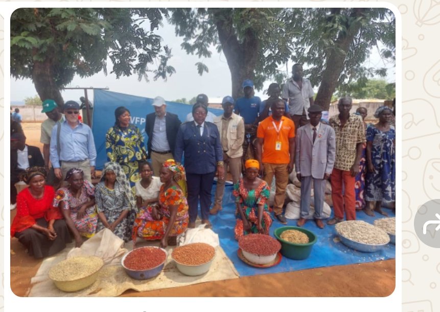 Visite de haut niveau à BAORO avec les partenaires humanitaires.
HCR , PAM,  OIM, UE AMBASSADE DE LA FRANCE SUISSE.. dans le cadre du processus de rapatriement, renforcement de capacités des communautés d'accueil.