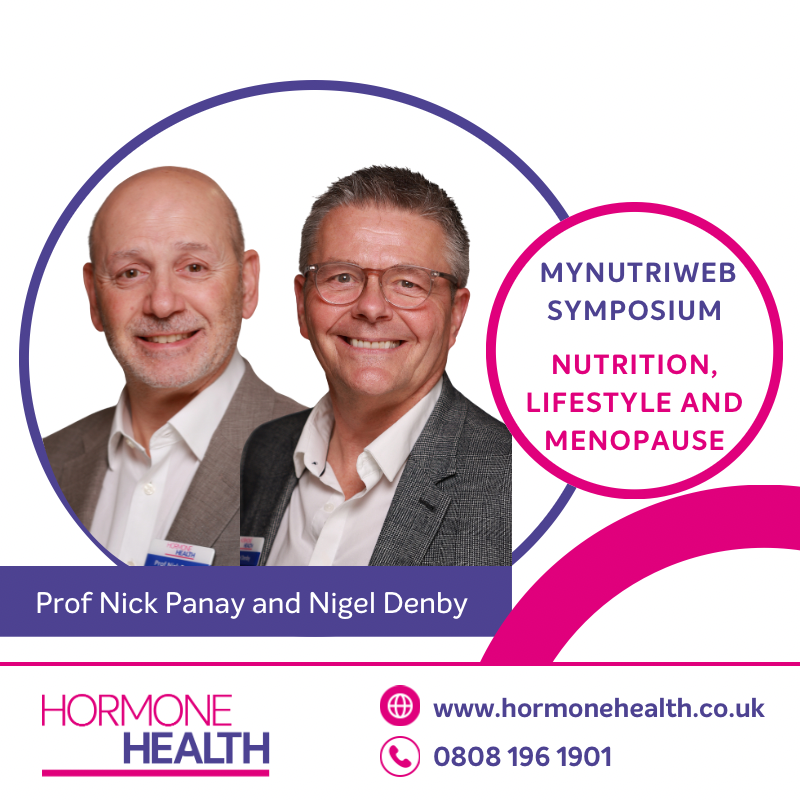 HormoneHealth92's tweet photo. MyNutriWeb Symposium: Nutrition, Lifestyle and Menopause
💻 👨🏻⚕️🧑🏽⚕️We’re delighted to be supporting today’s event with our Founder and Director, Prof Nick Panay, chairing alongside Associate, Nigel Denby.
Find out more about our team
➡️ https://t.co/jpcRZYa9sp
#menopauseevent https://t.co/b80hjurPnz