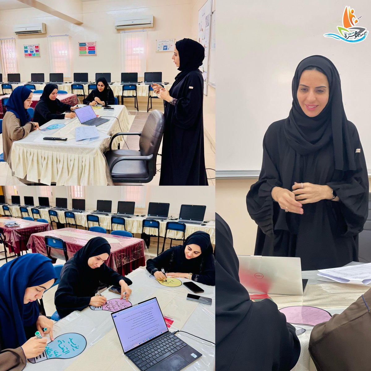 قدمت معلم أول مادة الدراسات الاجتماعية أ / علية البادية حلقة نقاشية لمهارتي التعلم الذاتي والتعلم الفعال لمعلمات المادة..
@mct_edu 
<a href="/eso_seeb/">الحساب مغلق</a> 
<a href="/EduGovOman/">وزارة التربية والتعليم - سلطنة عُمان</a> 
#تعلم_مستدام 
#مدارسنا_مستقبل_واعد 
#فعاليات_تعليمية_مسقط