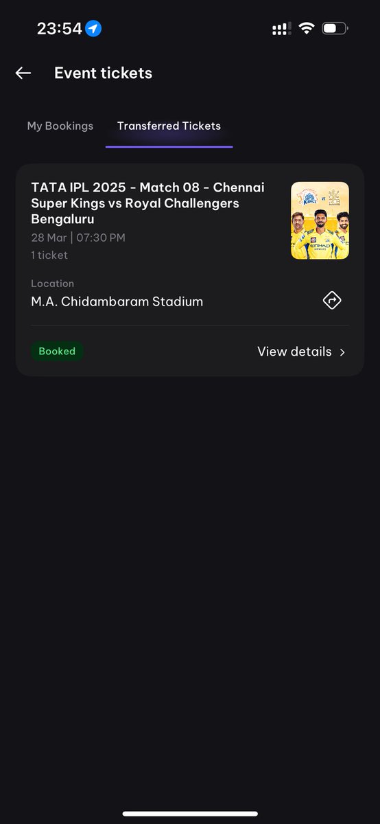 4ravxxn's tweet photo. I Lower 1 Ticket Available

Yu can come in person pay and then take tickets!

#CSKvsRCB Tickets https://t.co/boOWasUmAF