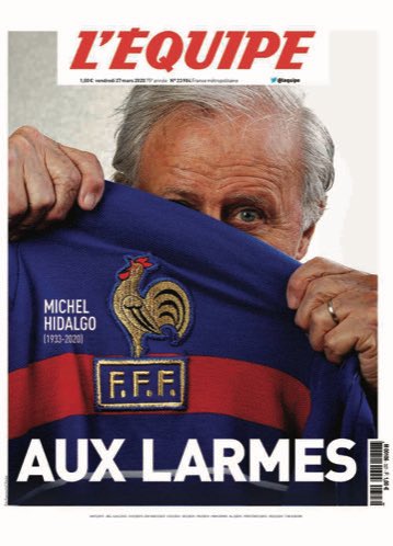 bocage_gualbert's tweet image. 5 ans sont passées… merci à vous cher #MichelHidalgo 🏆 🔵⚪️🔴🙏🏽 📸 @lequipe du 27/03/2020