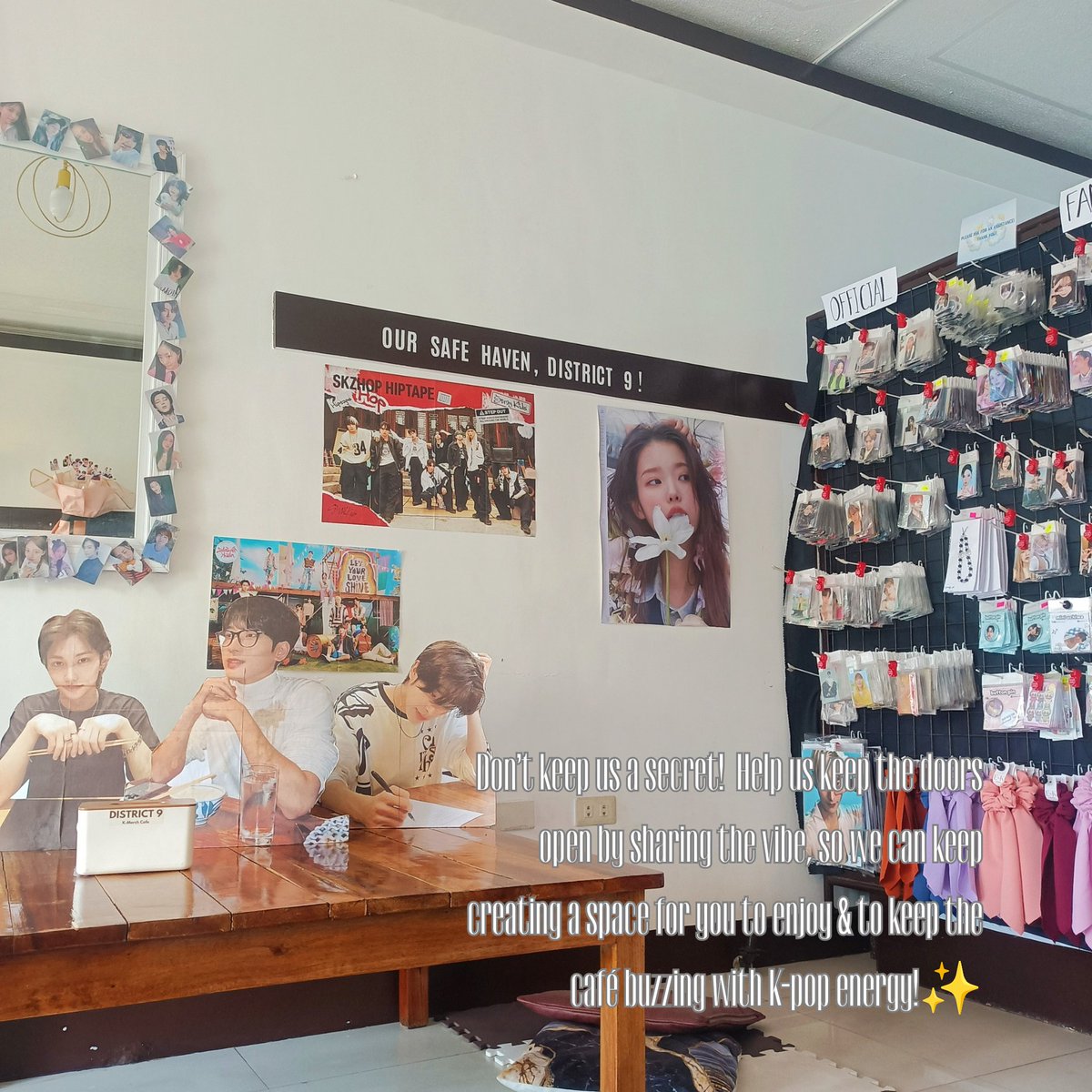 District 9 K-Merch Cafe tweet media